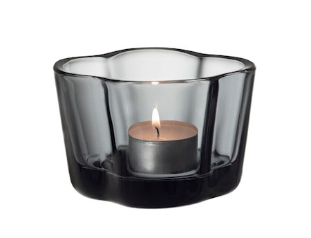 Aalto Kynttilälyhty Harmaa 6 cm