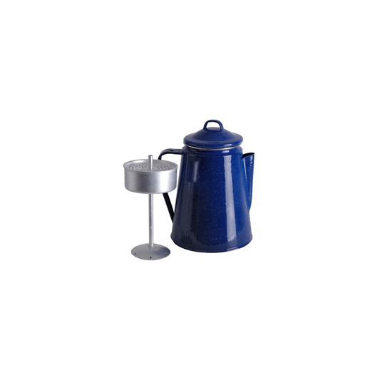 Origin Outdoors emalinen perkolaattori 1,8L, sininen