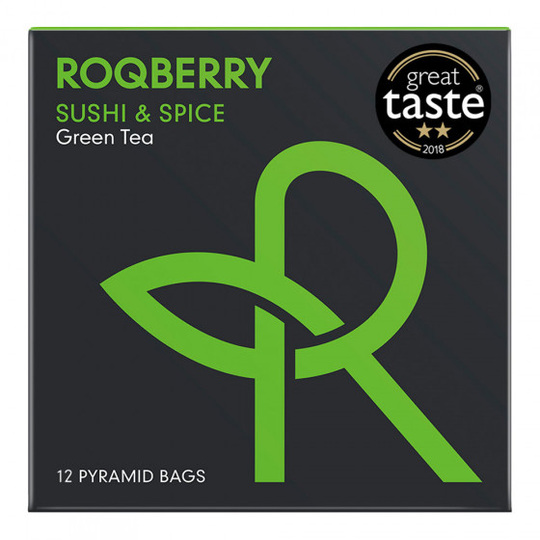 Vihreä tee Roqberry "Sushi & Spice", 12 kpl.