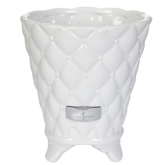 Lene Bjerre Precious ruukku, Ø 16 cm Valkoinen