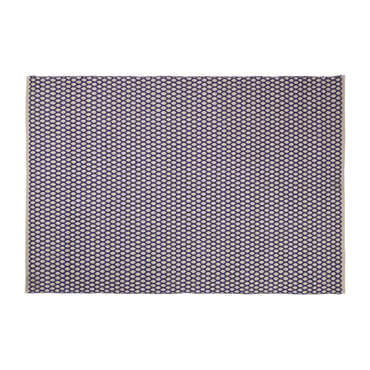 Broste Copenhagen Boris matto 140x200 cm Maritime blue