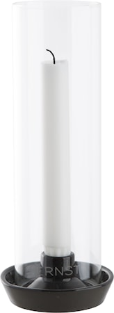 Kynttilänjalka 23.5 cm Tummanharmaa