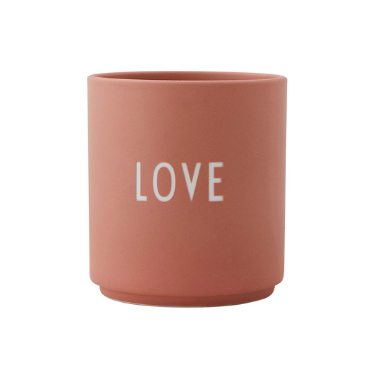 Design Letters Design Letters suosikkikuppi 25 cl love (Vaaleanpunainen)