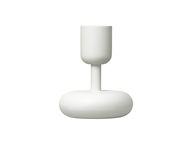 Iittala Nappula kynttilänjalka 107 mm, valkoinen
