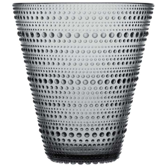 Iittala Kastehelmi-maljakko 15,4 cm, harmaa