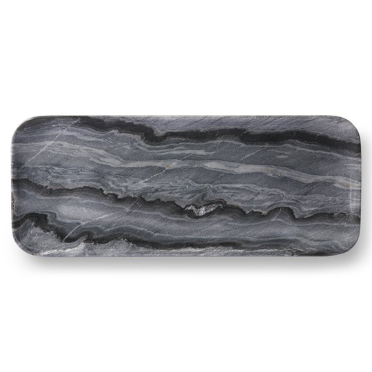 HKliving HKliving marmoritarjotin 30x12 cm Harmaa