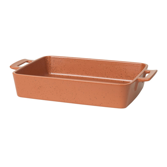 Broste Copenhagen Hasle uunivuoka 26x43 cm Etruscan red granite