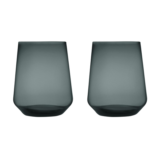 Iittala Essence vesilasi 2 kpl Tummanharmaa