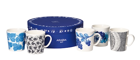 Lahjapakkaus Muki 0,3 l 5-pack Belover Patterns