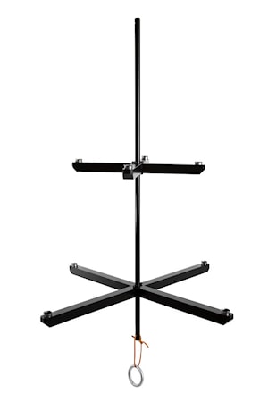 Kynttilä Kattokruunu 70 cm Musta