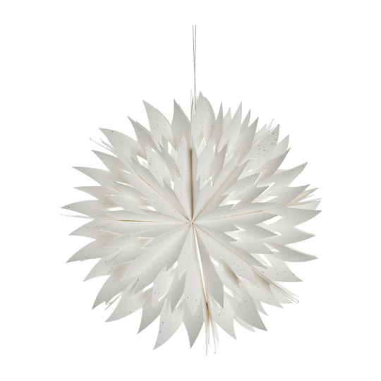 Lene Bjerre Pappia lumihiutale 30 cm white
