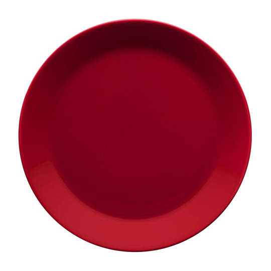 Iittala Teema lautanen punainen Ø 21 cm