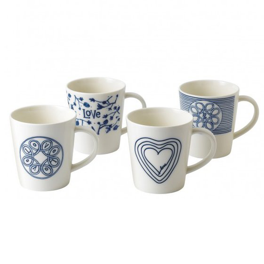 Royal Doulton Love mukisetti, 4 osaa 4 osaa