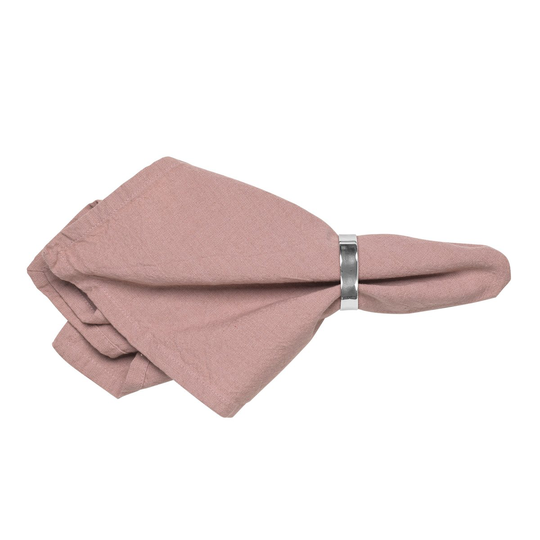 Broste Copenhagen Wille kangaslautasliina 45x45 cm Fawn (vaaleanpunainen)
