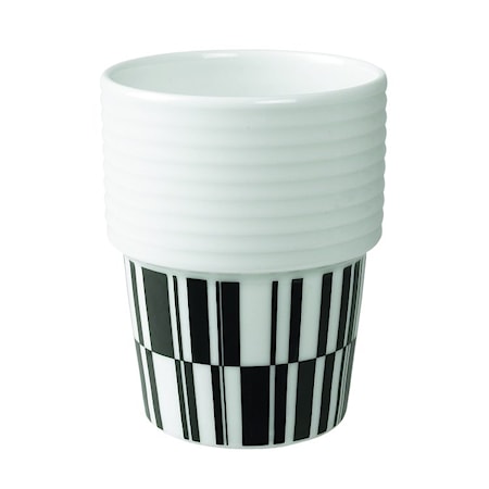 Filippa K Kahvi-/teemuki 2pack 31 cl Deco/musta