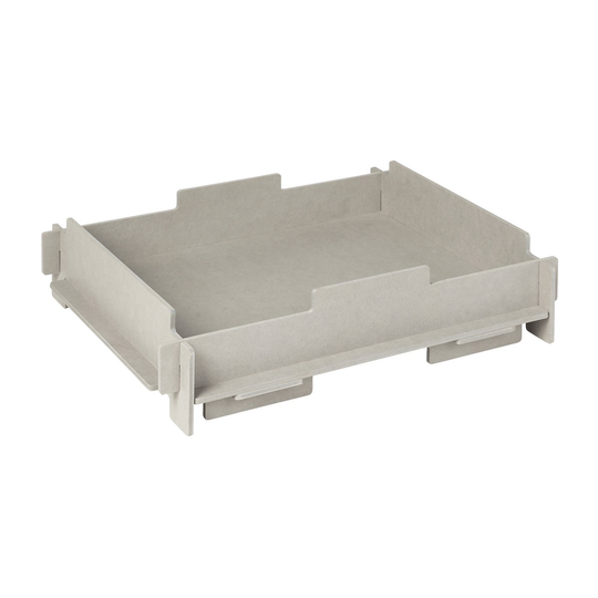 Broste Copenhagen Stacie säilytyslaatikko tarjotin 34 x 44 cm Grey