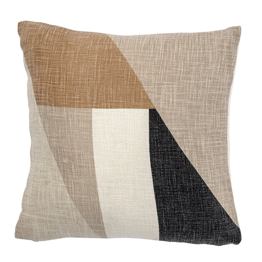 Bloomingville Bloomingville tyyny, graafinen design 45x45 cm Luonnonvärinen