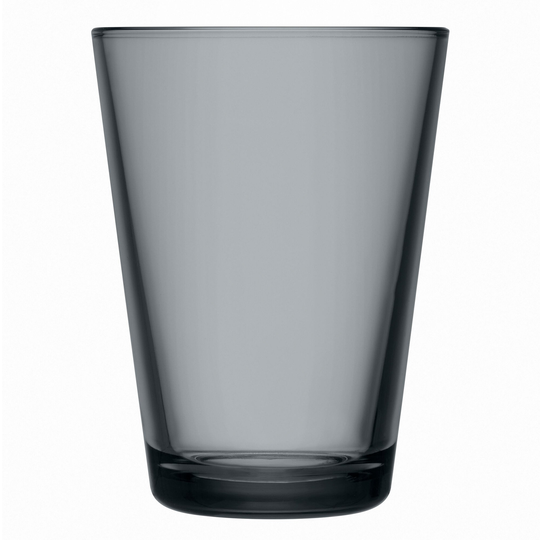 Iittala Kartio juomalasi 40 cl, Tummanharmaa