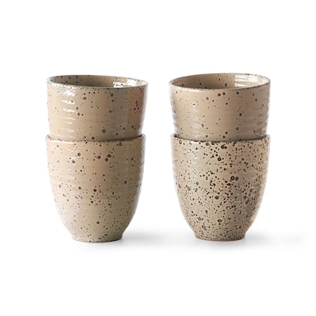 Gradient Ceramics Muki Taupe 4 kpl