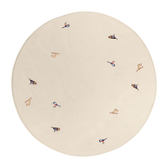 Broste Copenhagen Bird joulukuusenmatto Brazilian sand