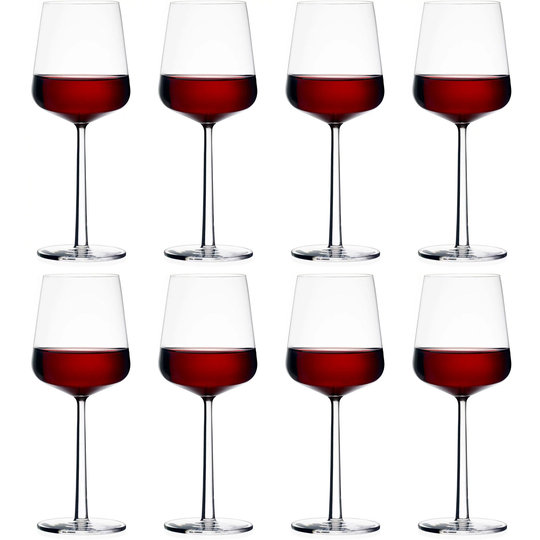 Iittala Essence-punaviinilasi, 8 kpl