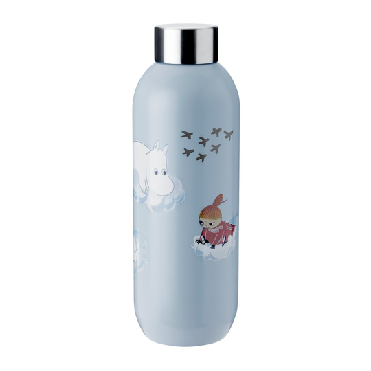 Stelton Keep Cool Mumin pullo 0,75 l Soft cloud