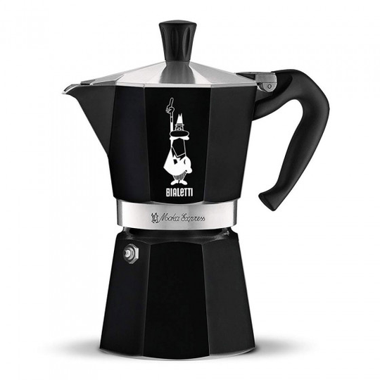 Mutteripannu Bialetti "Moka Express 6-cup Black"