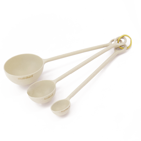 Mittakuppi Metalli Beige