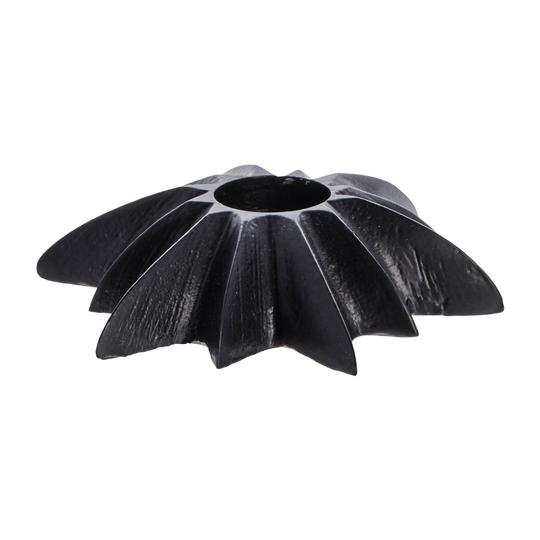 Lene Bjerre Caville kynttilänjalka tähti 9,5 cm black