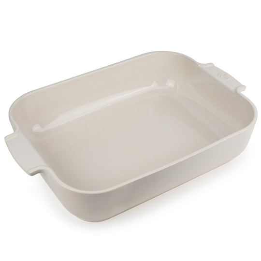 Peugeot Appolia keramiikkavuoka 40x27 cm Valkoinen