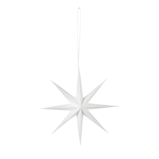 Broste Copenhagen Star paperitähti Ø15 cm White