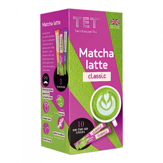 Pikatee True English Tea "Matcha Latte Classic", 10 kpl.