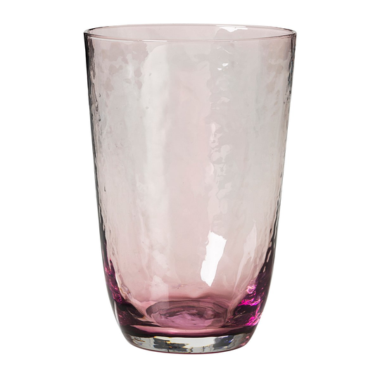 Broste Copenhagen Hammered juomalasi 50 cl Liila