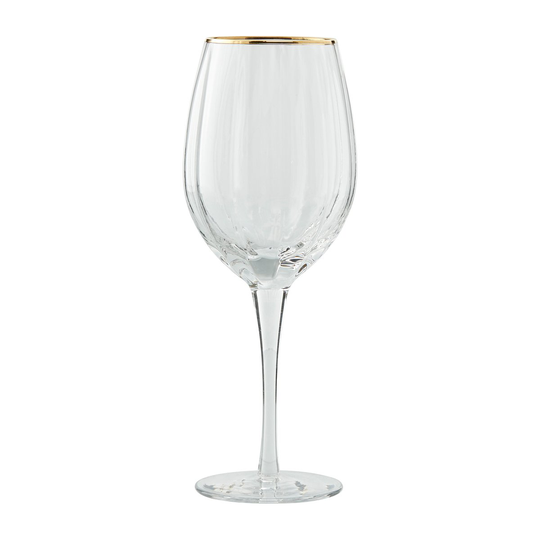Lene Bjerre Claudine valkoviinilasi 45,5 cl Clear-light gold