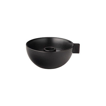 Kynttiläkulho Musta 12 cm