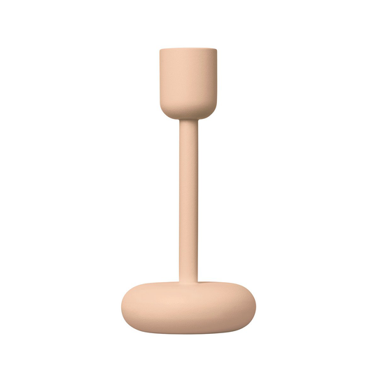 Iittala Nappula kynttilänjalka, puuteri Suuri 183 mm
