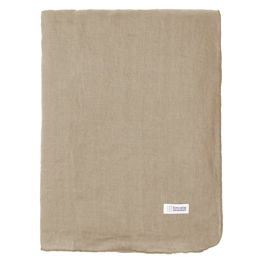 Broste Copenhagen Wille pöytäliina 160x300 cm Simply taupe (beige)