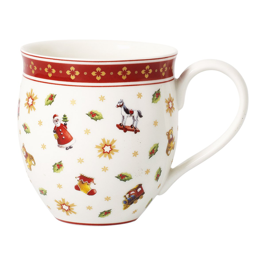 Villeroy & Boch Toy's Delight muki 44 cl Valkoinen-punainen
