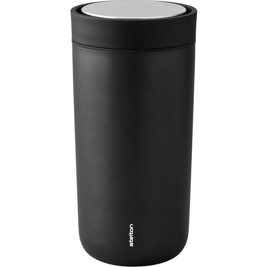 Stelton To Go Click -termosmuki, 0,4 litraa, metallinmusta