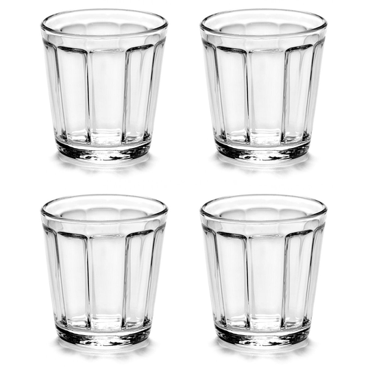 Serax Surface espressolasi 10 cl, 4-pakkaus Kirkas