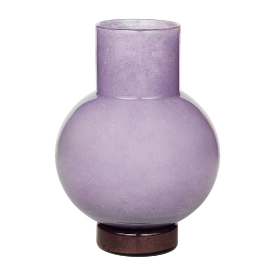 Broste Copenhagen Mari maljakko 27 cm Orchid hush-puce aubergine