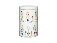 Iittala Sarjaton metallipurkki Varpu 128 x 195 mm, valkoinen