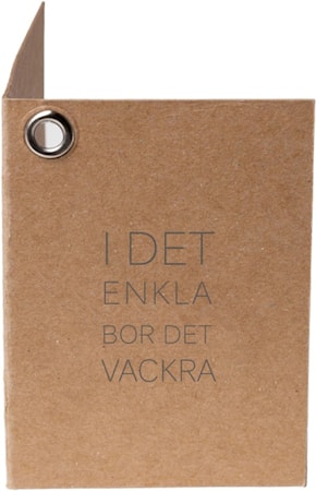 Sitaattikortti ' I det enkla'