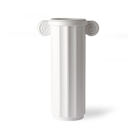 White Ceramic Maljakko Greek C