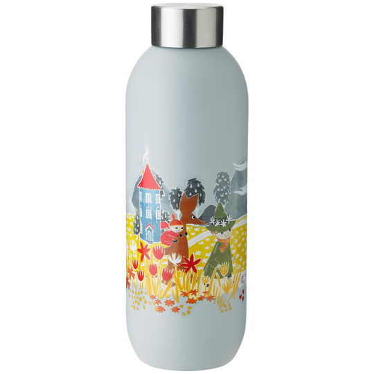 Stelton Keep Cool -juomapullo, 0,75 litraa, soft sky