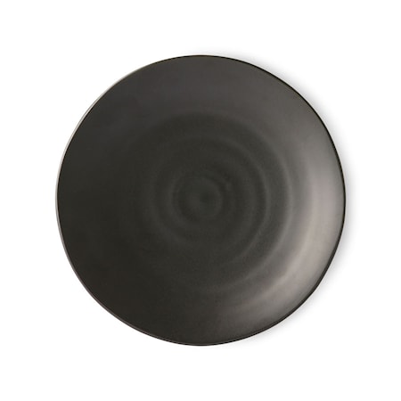 Kyoto ceramics Japanilainen Ruokalautanen Mattamusta