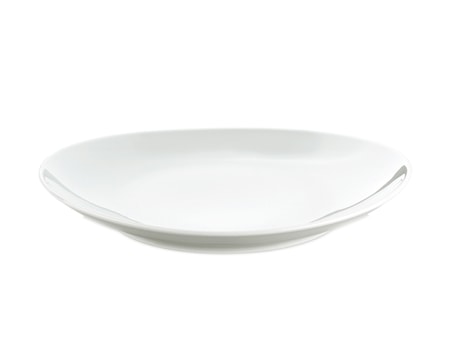 Pihvilautanen Ovaali Iso, 29,5 cm, Valkoinen