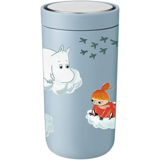 Stelton To Go Click Muumi-termosmuki, 0,2 L, pastellinsininen
