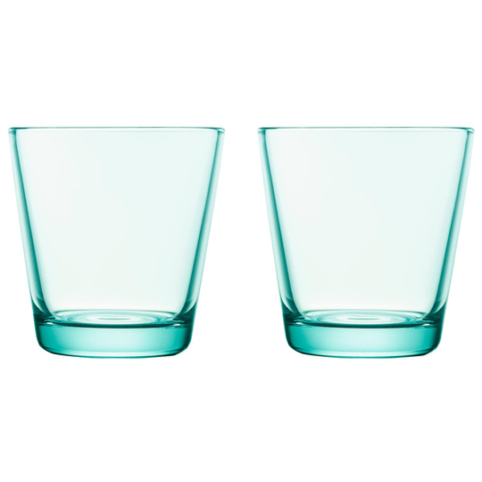Iittala Kartio lasi 21 cl 2 pakkaus 2 kpl vedenvihreä