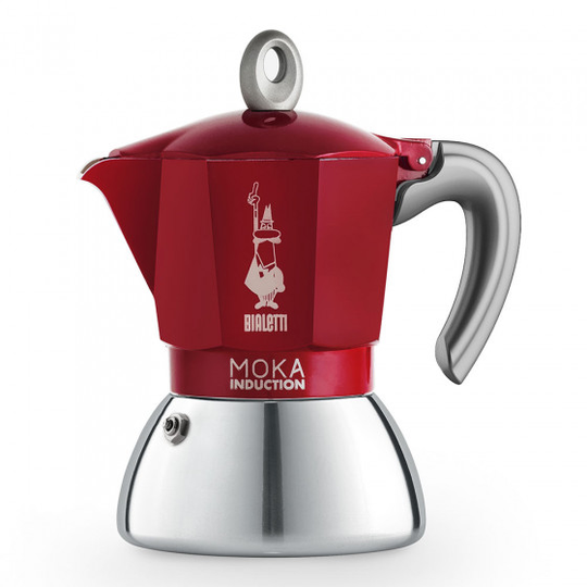 Mutteripannu Bialetti “New Moka Induction 4-cup Red”